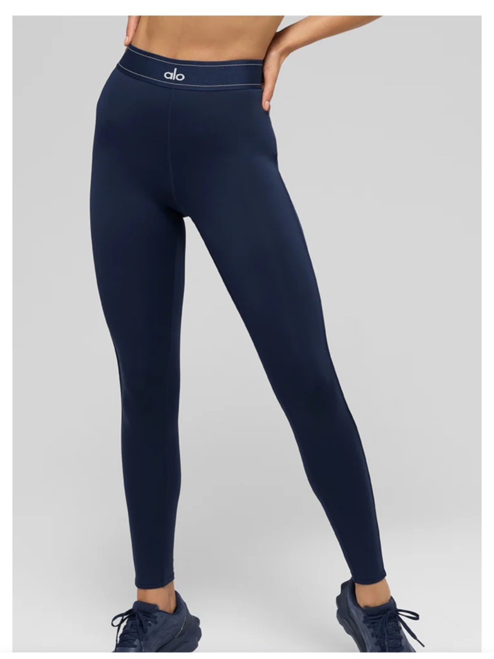 Alo Airlift High-Waist Suit Up Legging- Navy